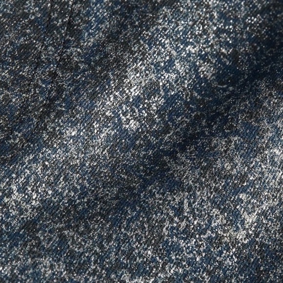 Express Super High Rise Slim Metallic Jeans- NWT- 10 - Picture 12 of 15